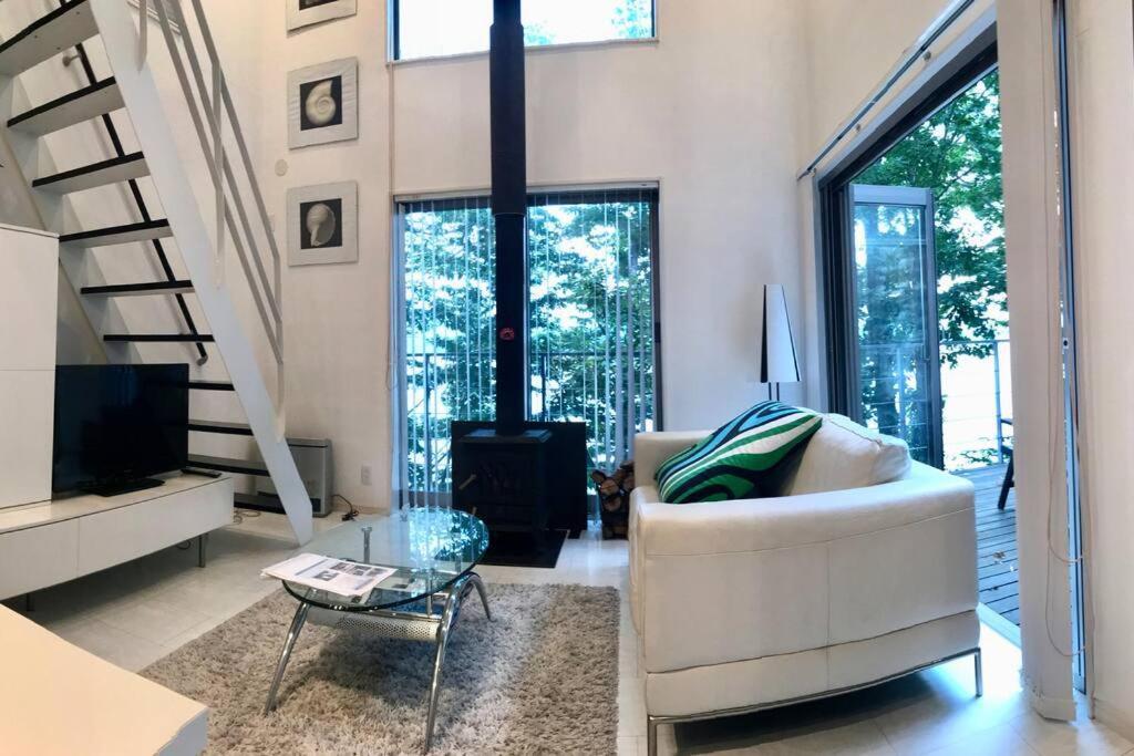 הוילה יאמאנאקאקו Away From Noise,View Fuji Mt In The Designer House מראה חיצוני תמונה