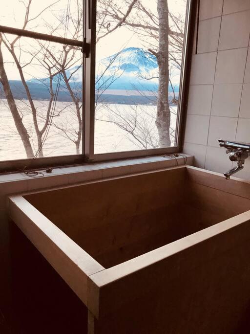 הוילה יאמאנאקאקו Away From Noise,View Fuji Mt In The Designer House מראה חיצוני תמונה