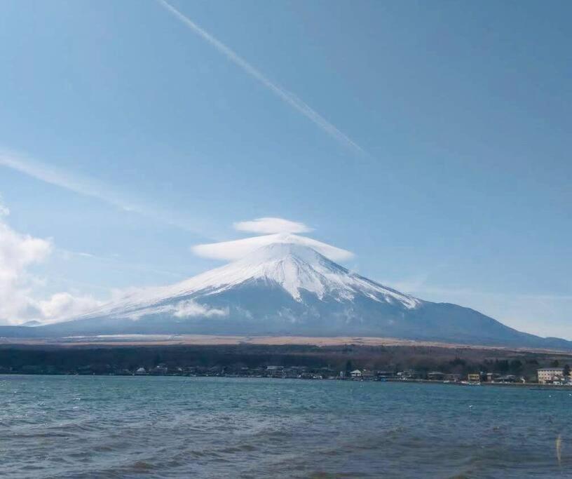 הוילה יאמאנאקאקו Away From Noise,View Fuji Mt In The Designer House מראה חיצוני תמונה