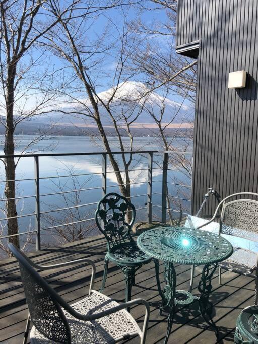 הוילה יאמאנאקאקו Away From Noise,View Fuji Mt In The Designer House מראה חיצוני תמונה
