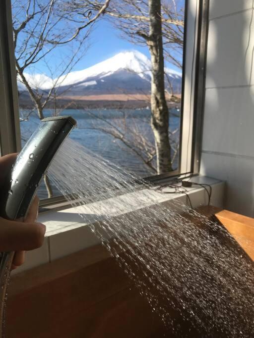 הוילה יאמאנאקאקו Away From Noise,View Fuji Mt In The Designer House מראה חיצוני תמונה